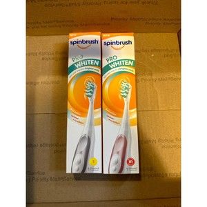 Spinbrush Pro White  Soft and Medium